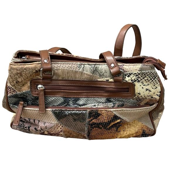 Y2K Animal Patch Jaclyn Smith Bag - Picture 4 of 12